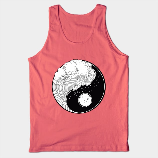 yin yang Tank Top by masslos